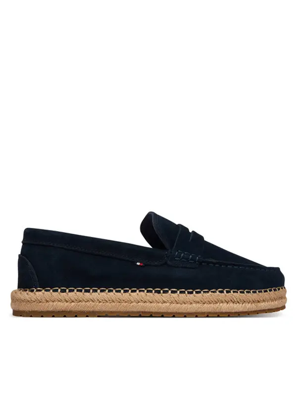Tommy Hilfiger Tommy Hilfiger Espadrile Flexible Hilfiger Sde Espadrille FM0FM05794 Tamnoplava
