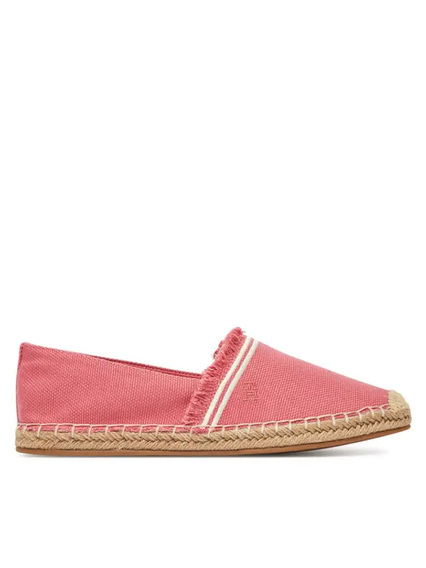 Tommy Hilfiger Tommy Hilfiger Espadrile Fringe Canvas Closed Espadrille FW0FW08881 Ružičasta