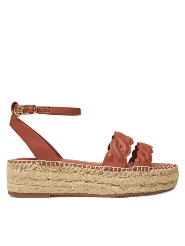 Tommy Hilfiger Tommy Hilfiger Espadrile FW0FW08496 Smeđa