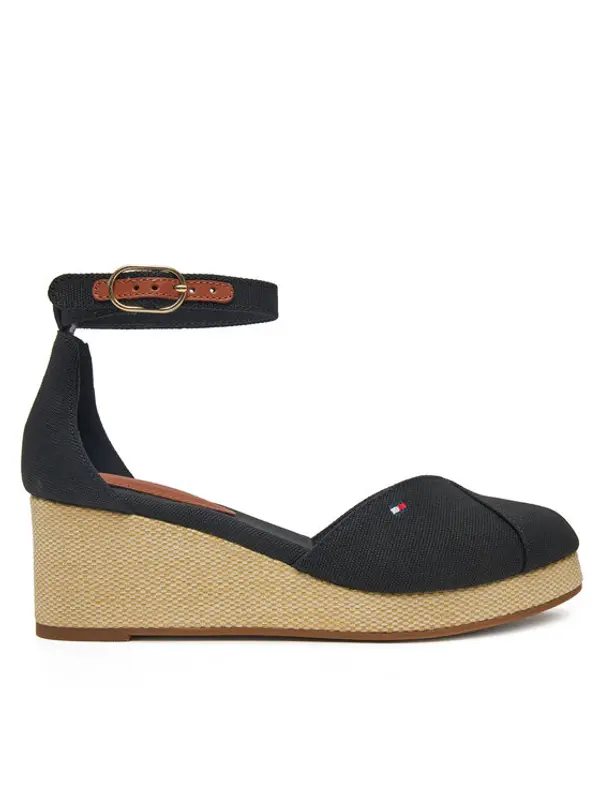 Tommy Hilfiger Tommy Hilfiger Espadrile FW0FW08657 Crna