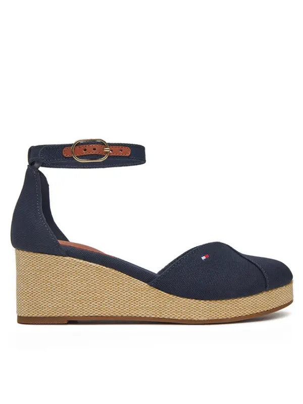 Tommy Hilfiger Tommy Hilfiger Espadrile FW0FW08657 Tamnoplava