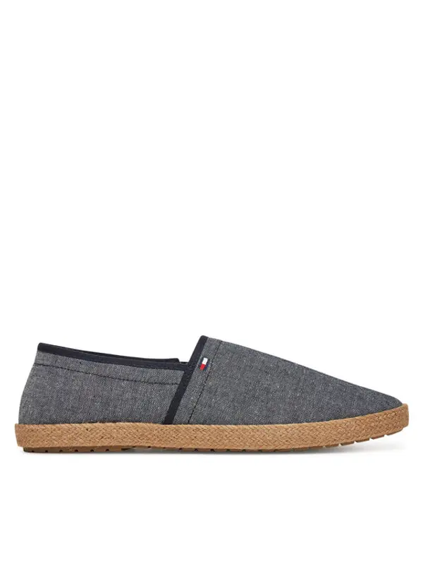 Tommy Hilfiger Tommy Hilfiger Espadrile Hilfiger Chambray Espadrille FM0FM05391 Plava