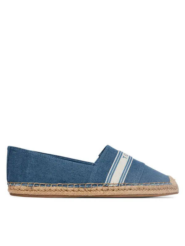 Tommy Hilfiger Tommy Hilfiger Espadrile Hilfiger Webbing Espadrille FW0FW09334 Plava