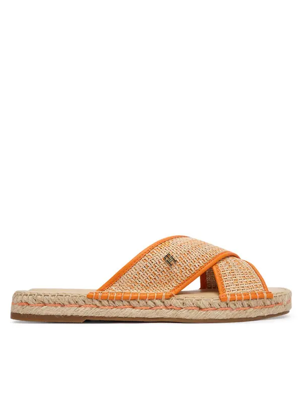 Tommy Hilfiger Tommy Hilfiger Espadrile Monogram Espadrille FW0FW09139 Narančasta