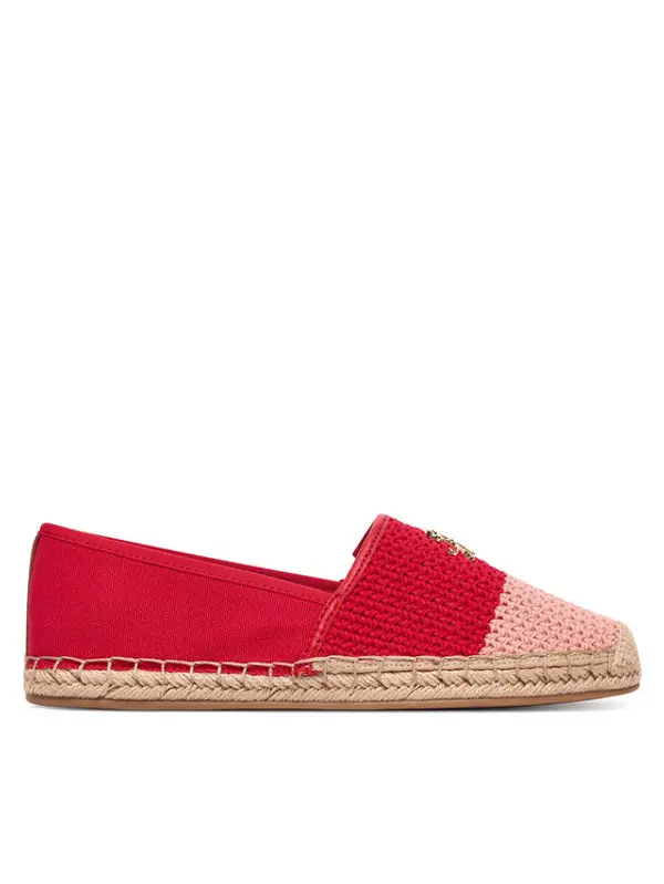Tommy Hilfiger Tommy Hilfiger Espadrile Script Crochet Espadrille FW0FW09502 Crvena