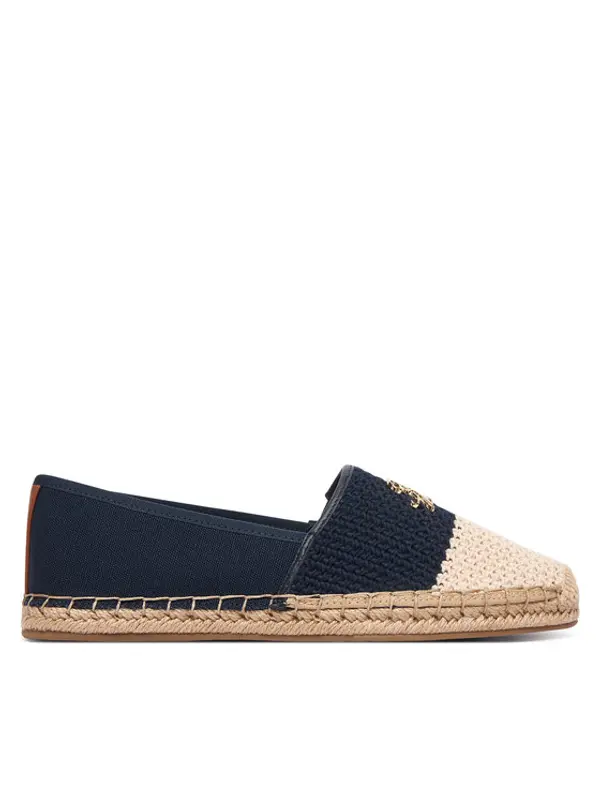 Tommy Hilfiger Tommy Hilfiger Espadrile Script Crochet Espadrille FW0FW09502 Tamnoplava
