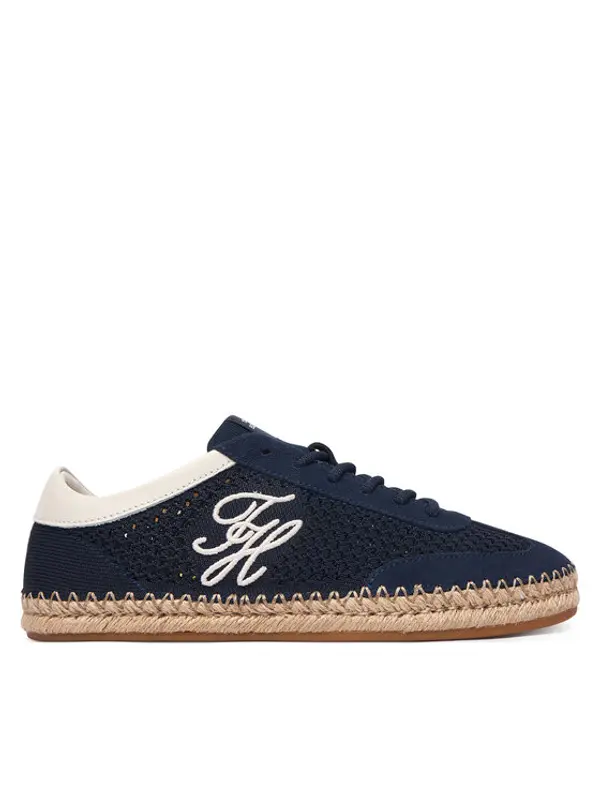 Tommy Hilfiger Tommy Hilfiger Espadrile Th Heritage Rope Sneaker FW0FW09406 Tamnoplava