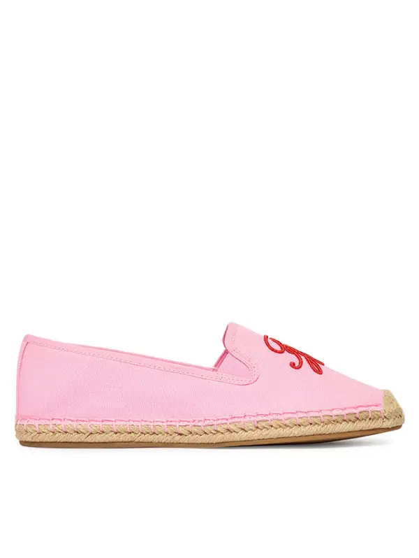 Tommy Hilfiger Tommy Hilfiger Espadrile Th Script Summer Espadrille FW0FW09240 Ružičasta