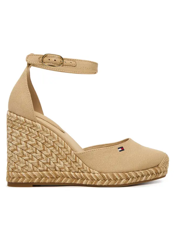 Tommy Hilfiger Tommy Hilfiger Espadrile Wedge FW0FW09225 Bež