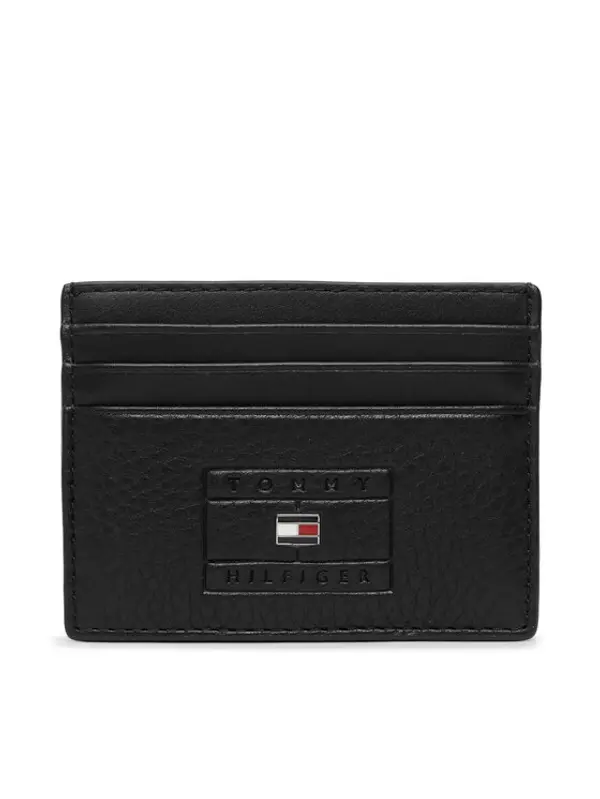 Tommy Hilfiger Tommy Hilfiger Etui za kreditne kartice Th Casual Flag Cc Holder AM0AM14251 Crna