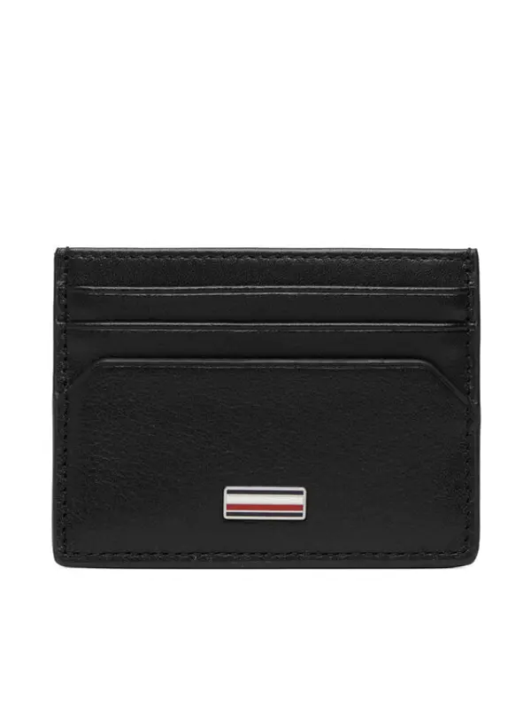 Tommy Hilfiger Tommy Hilfiger Etui za kreditne kartice Th Central Cc Holder AM0AM14494 Crna