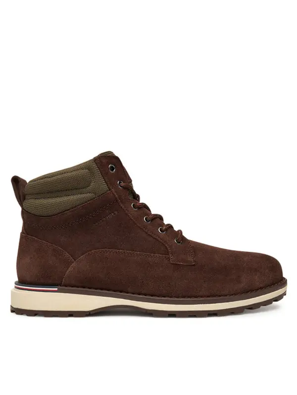 Tommy Hilfiger Tommy Hilfiger Gležnjače Corporate W FM0FM05605 Smeđa