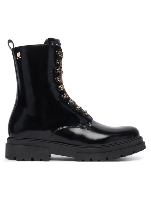 Tommy Hilfiger Tommy Hilfiger Gležnjače T4A5-35174-1453999 D Crna