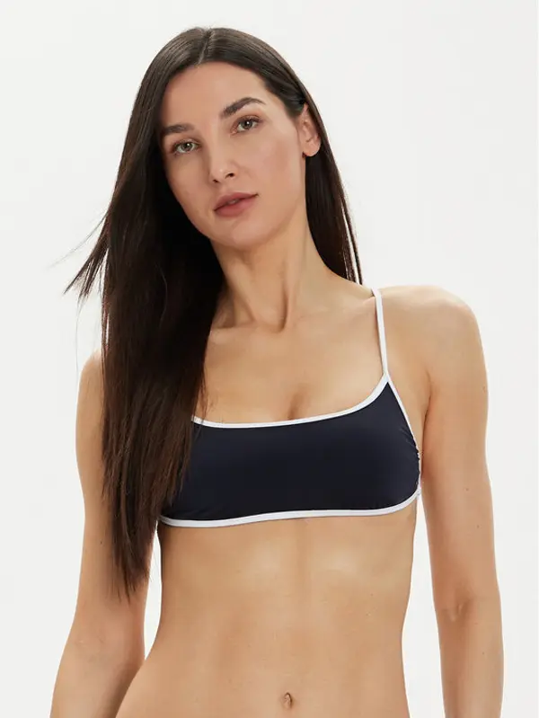 Tommy Hilfiger Tommy Hilfiger Gornji dio kupaćeg kostima UW0UW05238 Tamnoplava