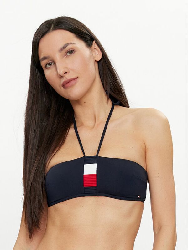 Tommy Hilfiger Tommy Hilfiger Gornji dio kupaćeg kostima UW0UW05297 Tamnoplava