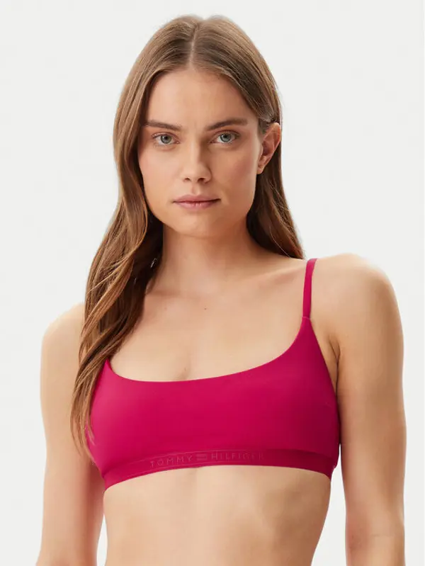 Tommy Hilfiger Tommy Hilfiger Gornji dio kupaćeg kostima UW0UW05803 Ružičasta
