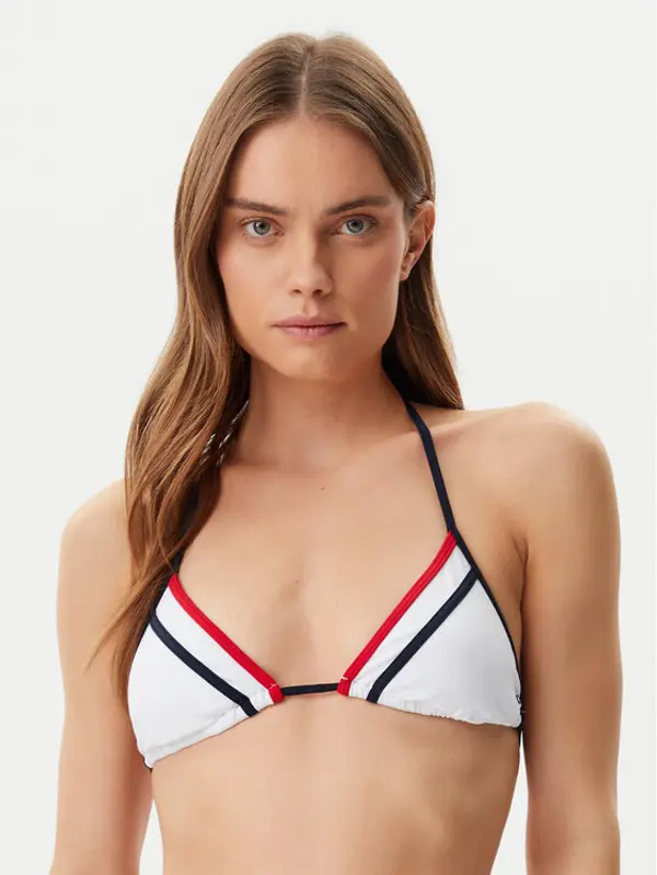 Tommy Hilfiger Tommy Hilfiger Gornji dio kupaćeg kostima UW0UW05810 Bijela