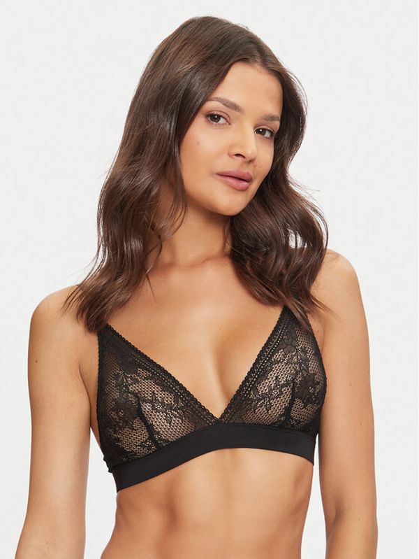 Tommy Hilfiger Tommy Hilfiger Grudnjak bez žice UW0UW05517 Crna