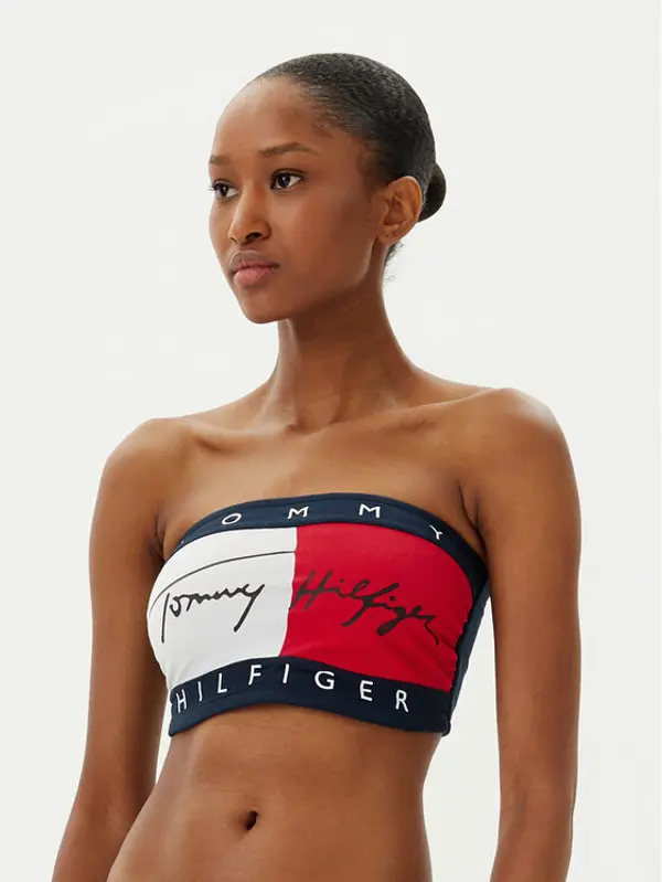 Tommy Hilfiger Tommy Hilfiger Grudnjak bez žice UW0UW05608 Tamnoplava