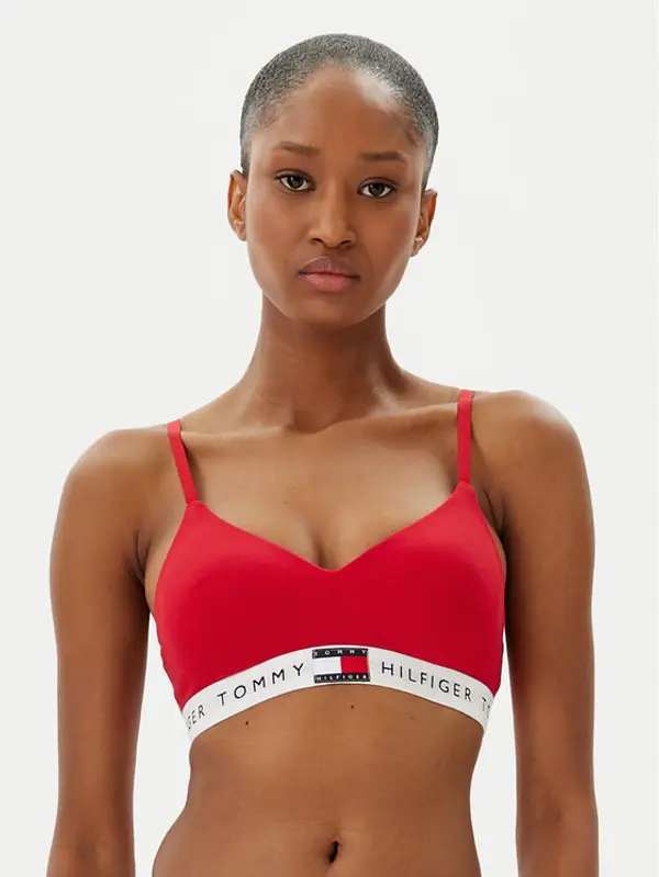 Tommy Hilfiger Tommy Hilfiger Grudnjak brallete UW0UW05715 Crvena