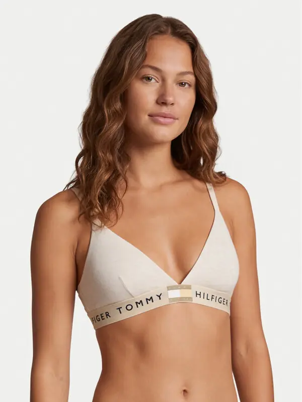 Tommy Hilfiger Tommy Hilfiger Grudnjak brallete UW0UW06040 Bež