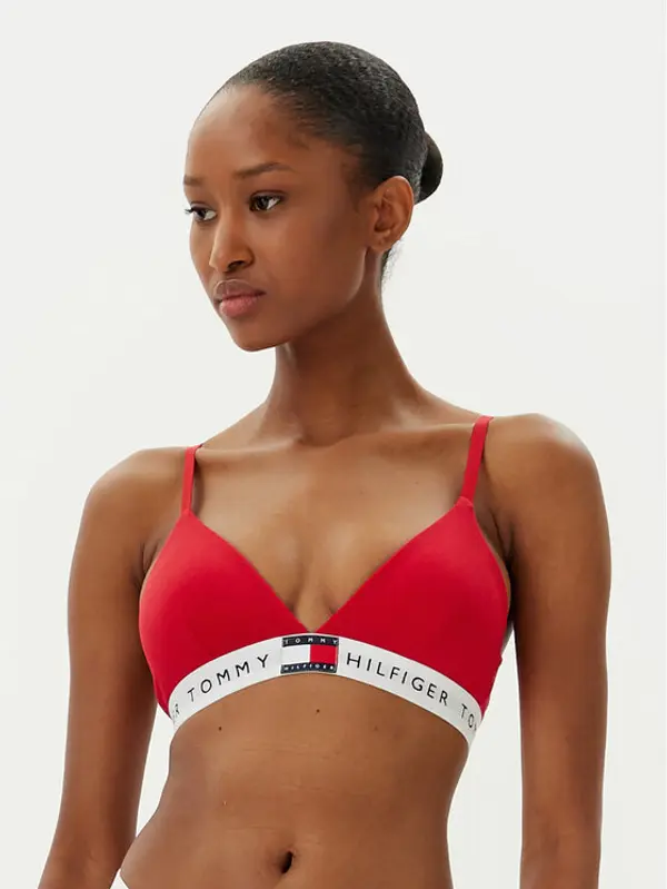Tommy Hilfiger Tommy Hilfiger Grudnjak brallete UW0UW06040 Crvena