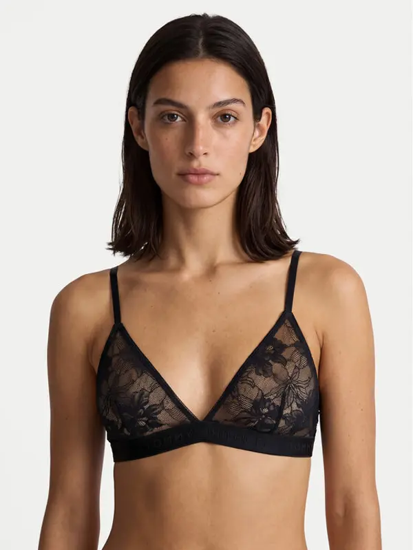 Tommy Hilfiger Tommy Hilfiger Grudnjak brallete UW0UW06263 Crna