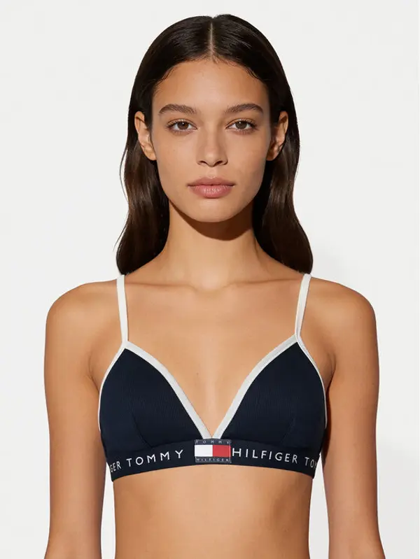Tommy Hilfiger Tommy Hilfiger Grudnjak brallete UW0UW06271 Tamnoplava