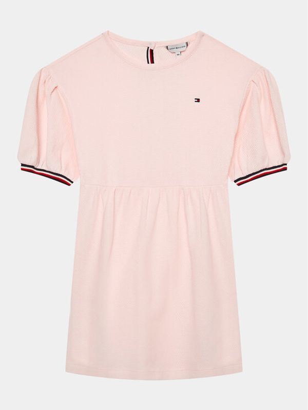 Tommy Hilfiger Tommy Hilfiger Haljina za svaki dan KG0KG07189 M Ružičasta Regular Fit