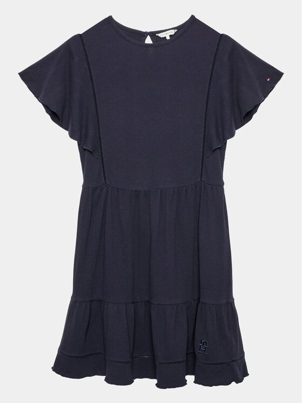Tommy Hilfiger Tommy Hilfiger Haljina za svaki dan KG0KG07190 D Tamnoplava Regular Fit