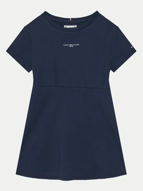 Tommy Hilfiger Tommy Hilfiger Haljina za svaki dan KG0KG08350 S Tamnoplava Regular Fit