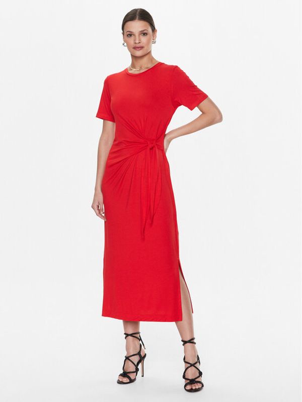 Tommy Hilfiger Tommy Hilfiger Haljina za svaki dan WW0WW39343 Crvena Regular Fit