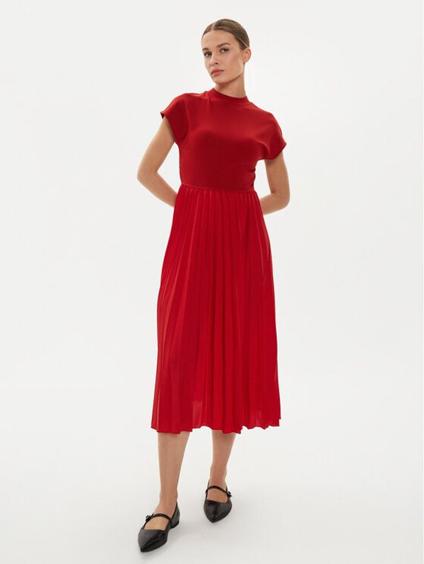 Tommy Hilfiger Tommy Hilfiger Haljina za svaki dan WW0WW42020 Crvena Regular Fit