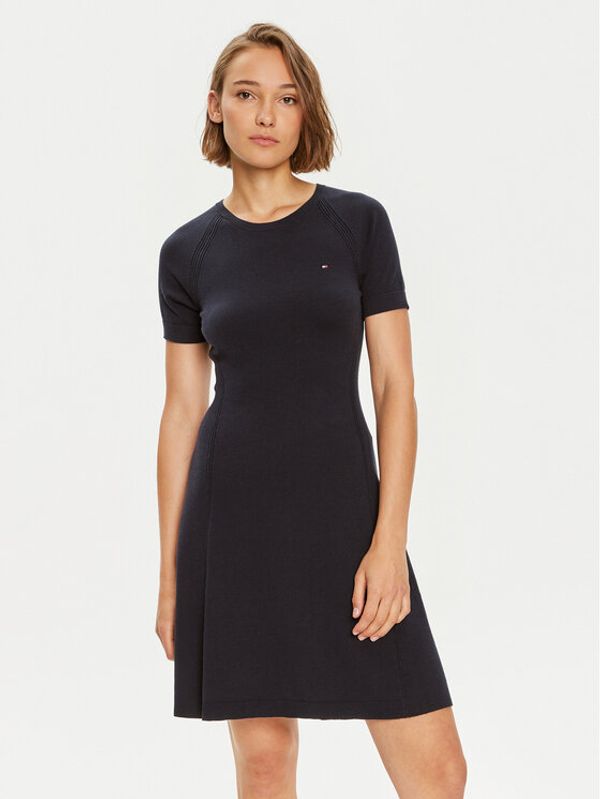 Tommy Hilfiger Tommy Hilfiger Haljina za svaki dan WW0WW42461 Tamnoplava Slim Fit