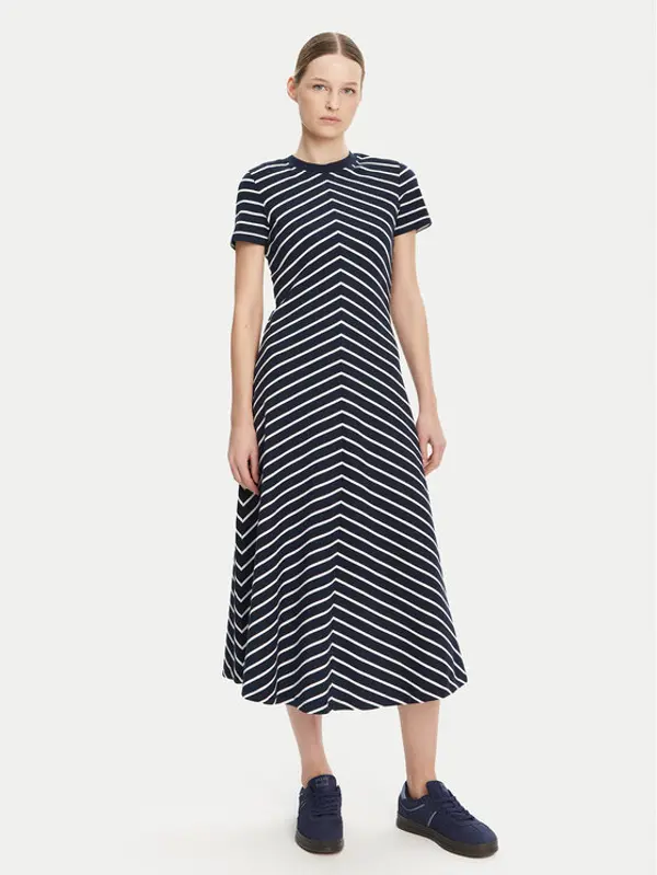 Tommy Hilfiger Tommy Hilfiger Haljina za svaki dan WW0WW44547 Tamnoplava Regular Fit