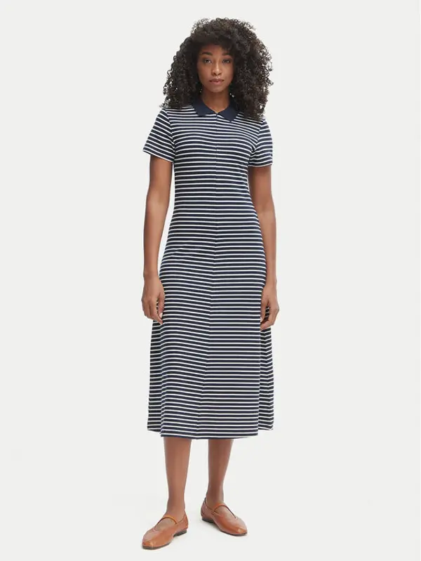 Tommy Hilfiger Tommy Hilfiger Haljina za svaki dan WW0WW48745 Tamnoplava Regular Fit