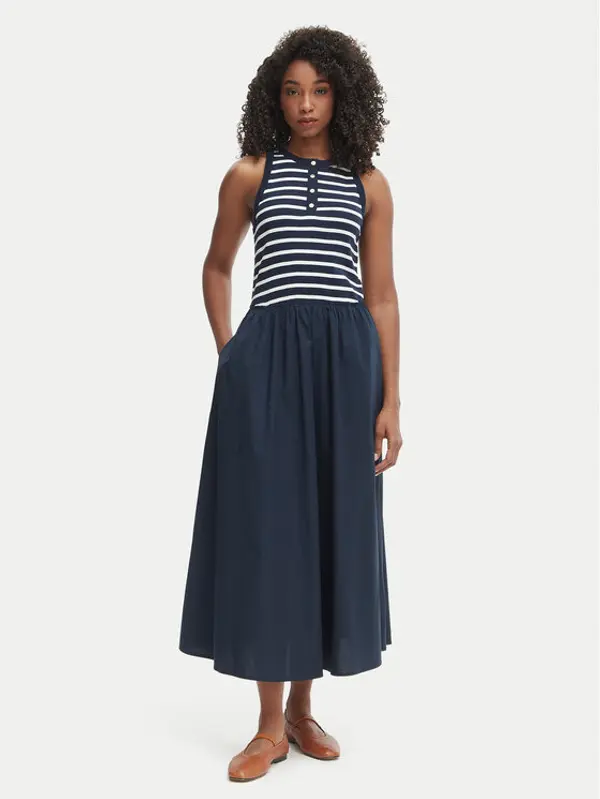 Tommy Hilfiger Tommy Hilfiger Haljina za svaki dan WW0WW49628 Tamnoplava Regular Fit