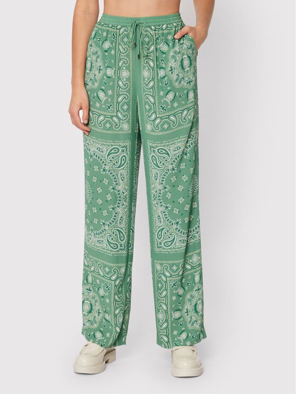 Tommy Hilfiger Tommy Hilfiger Hlače Bandana WW0WW35136 Zelena Relaxed Fit