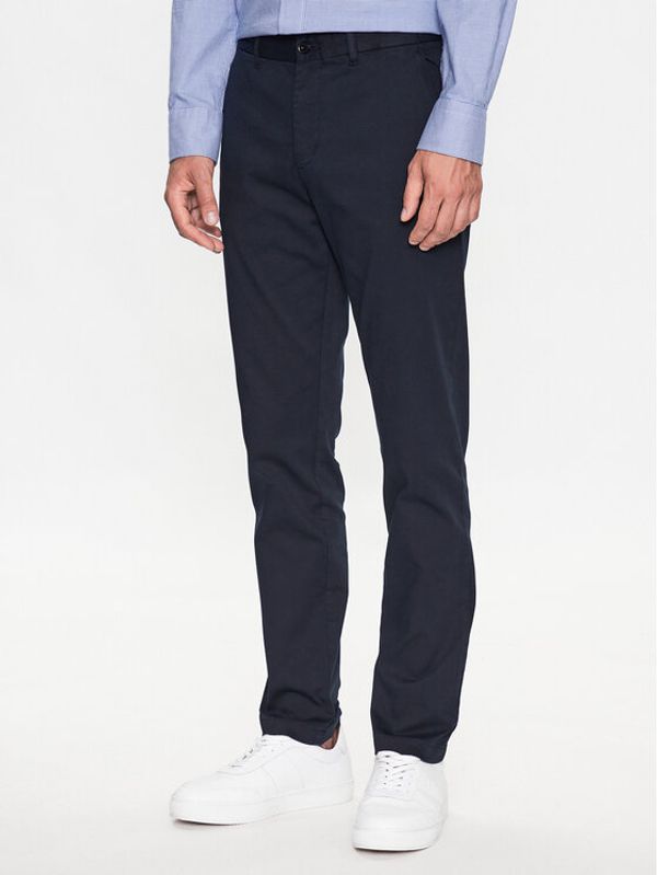 Tommy Hilfiger Tommy Hilfiger Hlače Bleecker MW0MW32132 Tamnoplava Slim Fit