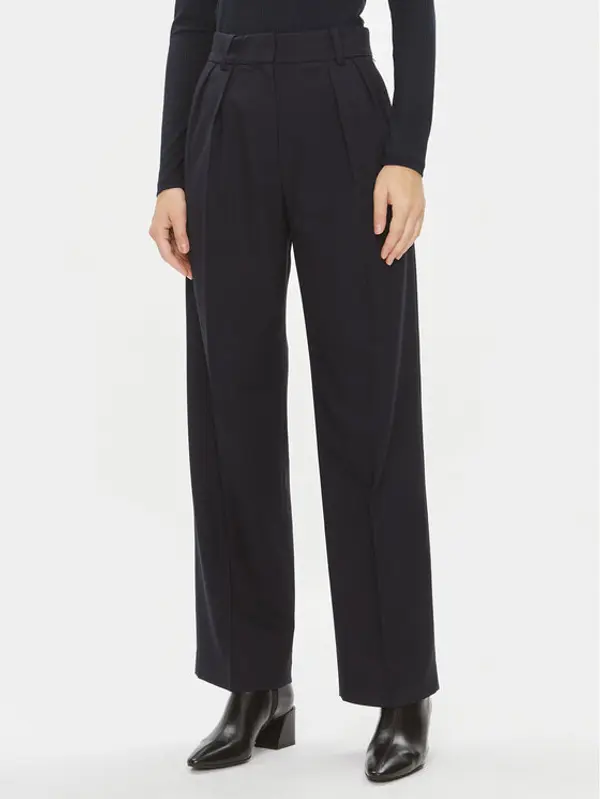 Tommy Hilfiger Tommy Hilfiger Hlače Core WW0WW39725 Tamnoplava Relaxed Fit