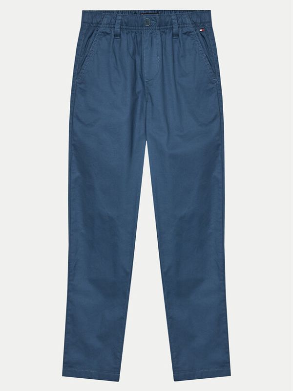 Tommy Hilfiger Tommy Hilfiger Hlače Monotype KB0KB09146 Plava Regular Fit