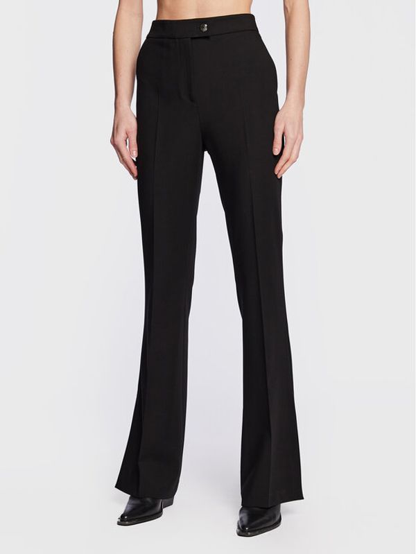 Tommy Hilfiger Tommy Hilfiger Hlače WW0WW37083 Crna Flare Fit