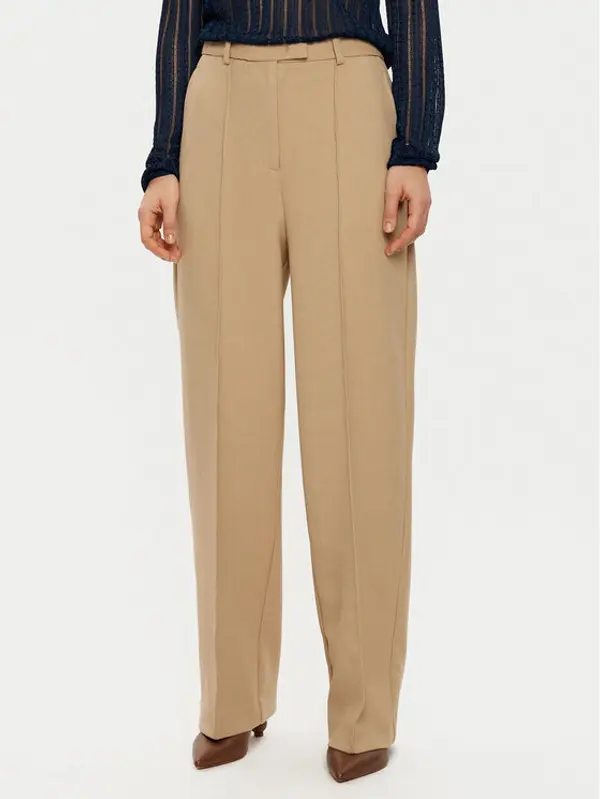 Tommy Hilfiger Tommy Hilfiger Hlače WW0WW43875 Bež Regular Fit