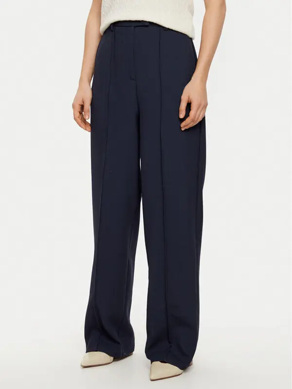 Tommy Hilfiger Tommy Hilfiger Hlače WW0WW43875 Tamnoplava Regular Fit