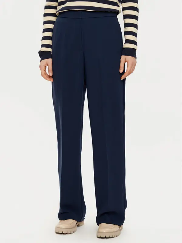 Tommy Hilfiger Tommy Hilfiger Hlače WW0WW45445 Tamnoplava Regular Fit