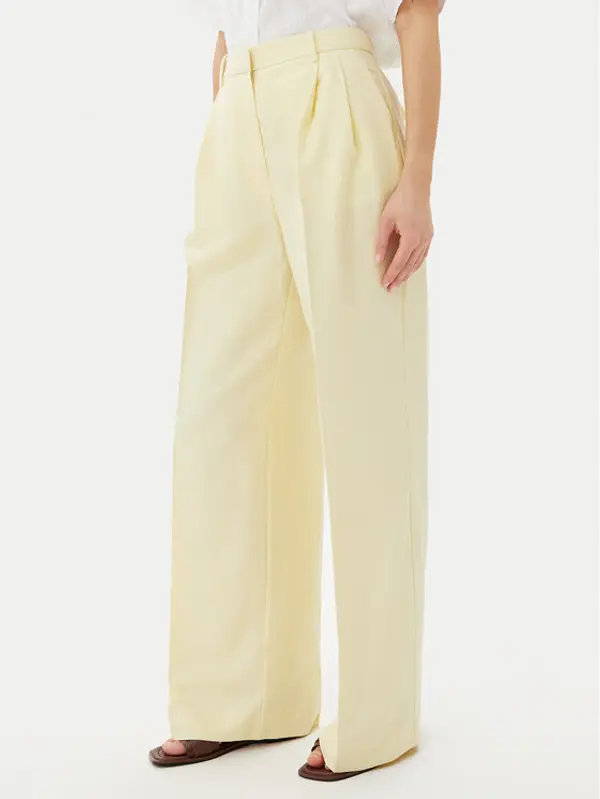 Tommy Hilfiger Tommy Hilfiger Hlače WW0WW45460 Žuta Relaxed Fit