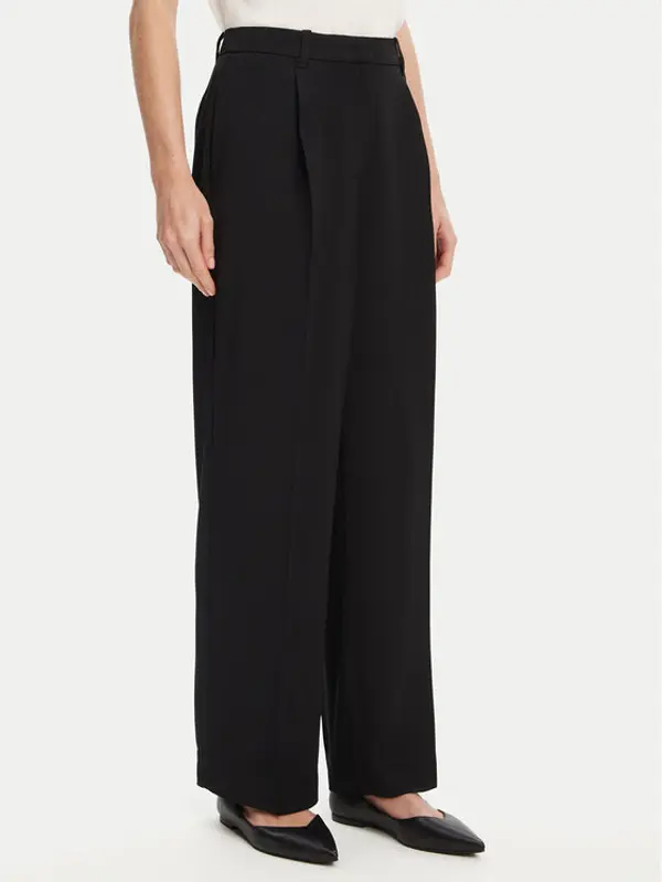 Tommy Hilfiger Tommy Hilfiger Hlače WW0WW46749 Crna Relaxed Fit