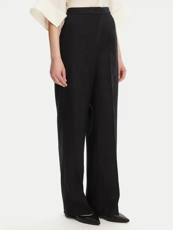 Tommy Hilfiger Tommy Hilfiger Hlače WW0WW46823 Crna Straight Fit