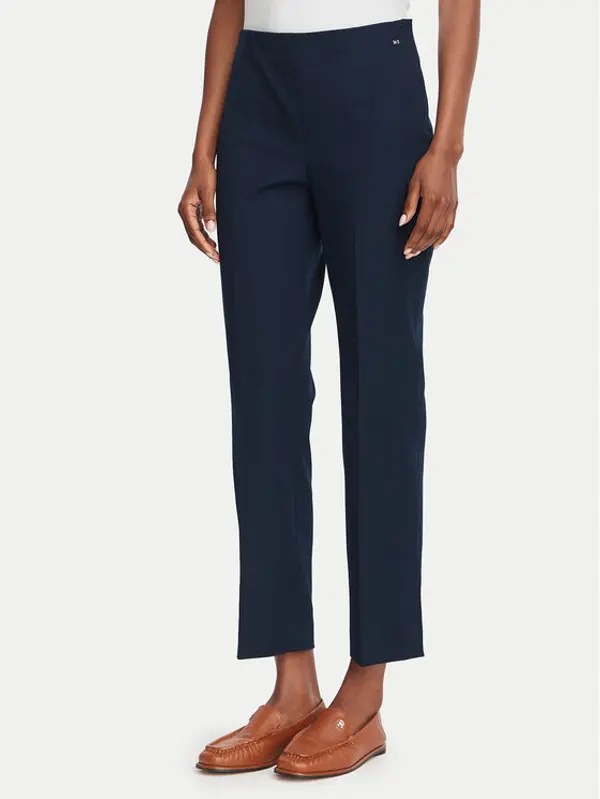 Tommy Hilfiger Tommy Hilfiger Hlače WW0WW51745 Tamnoplava Slim Fit