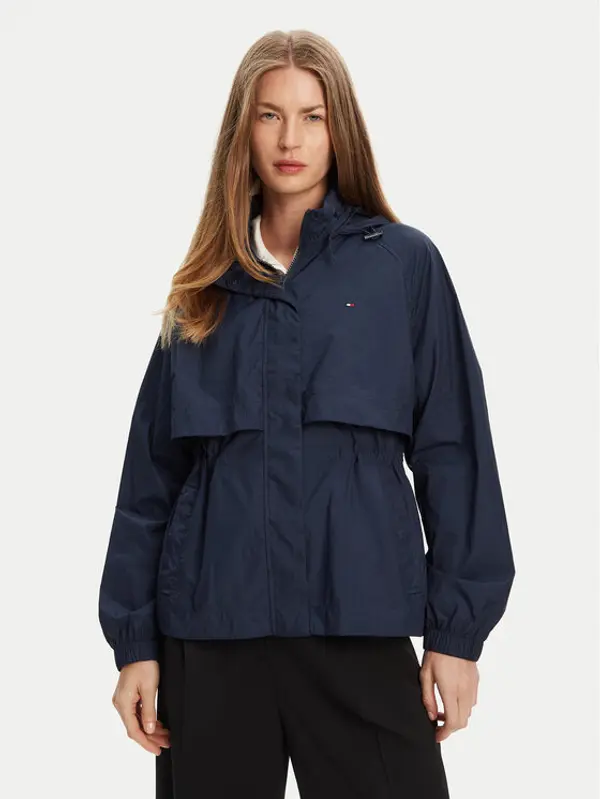 Tommy Hilfiger Tommy Hilfiger Jakna protiv vjetra WW0WW46444 Tamnoplava Relaxed Fit